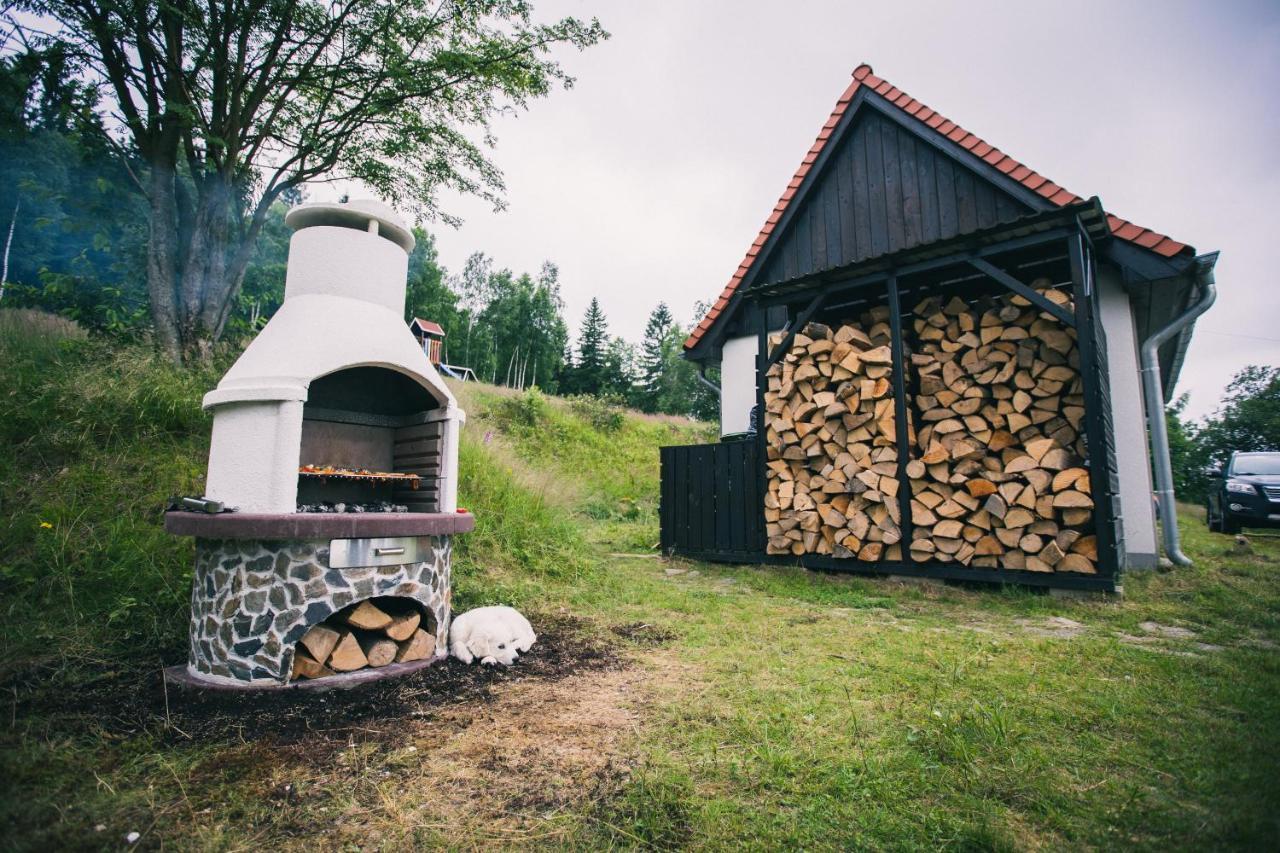 Izerski Horyzont - Dom Z Balia W Lesnej Perspektywie Kopaniec Exterior foto